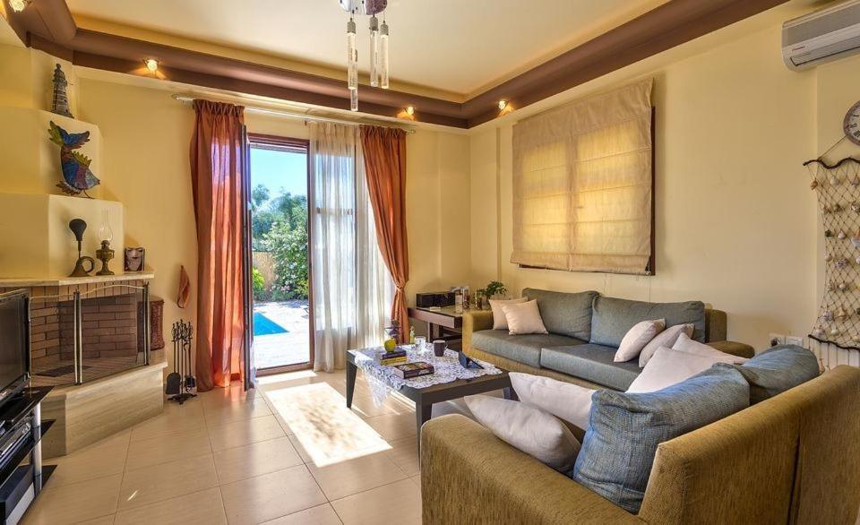 Exclusive Crete Villa Villa Citrus 3 Bedroom Private Pool Rethymnon Asztéri Kültér fotó